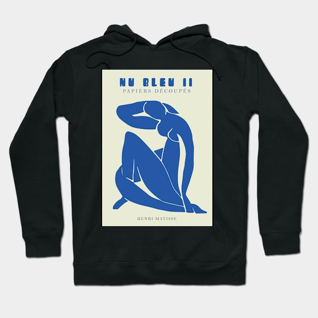 Henri Matisse - Cut-outs #7 Hoodie by GoodMoreInc